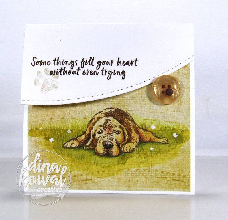 Fill My Heart Clear Stamps - Whimsy Stamps