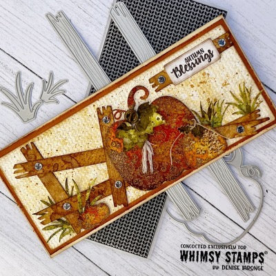 Build-a-Pumpkin Patch Die Set - Whimsy Stamps