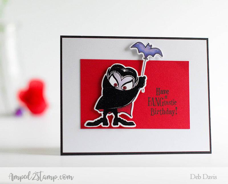 Dracula I Compel You Clear Stamps - Whimsy Stamps