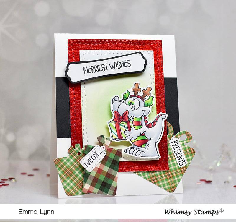 6x6 Paper Pack - Tartan - Whimsy Stamps