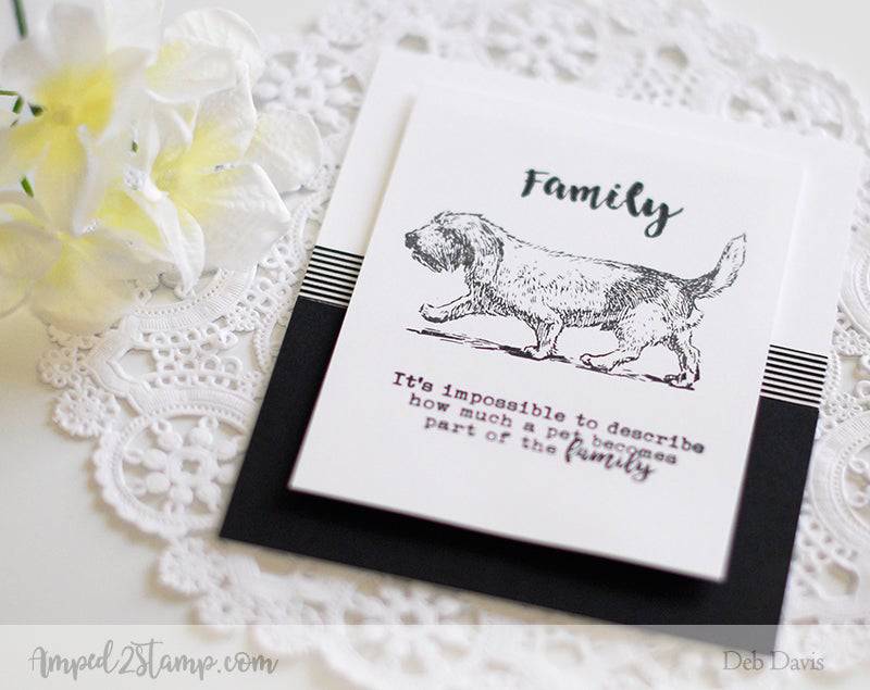 Love Has Four Paws Clear Stamps - Whimsy Stamps