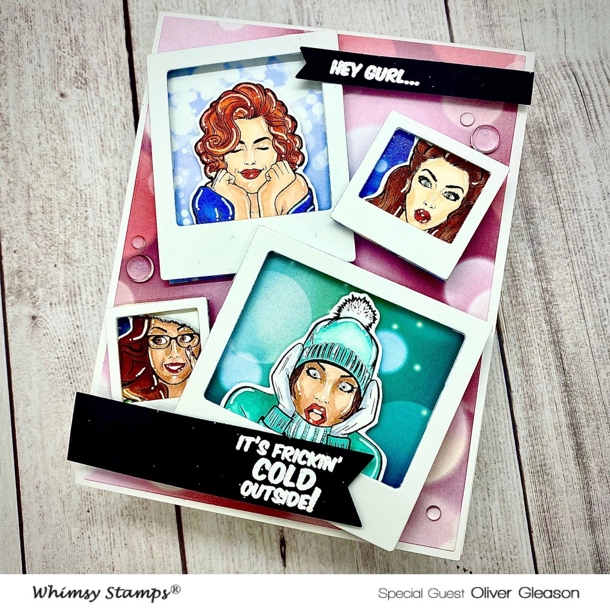 Selfie Die Set - Whimsy Stamps