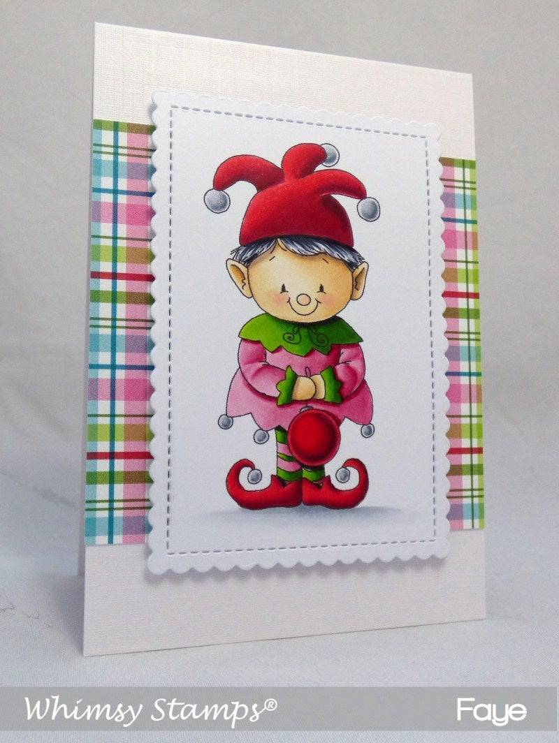 Christmas Elf - Digital Stamp - Whimsy Stamps