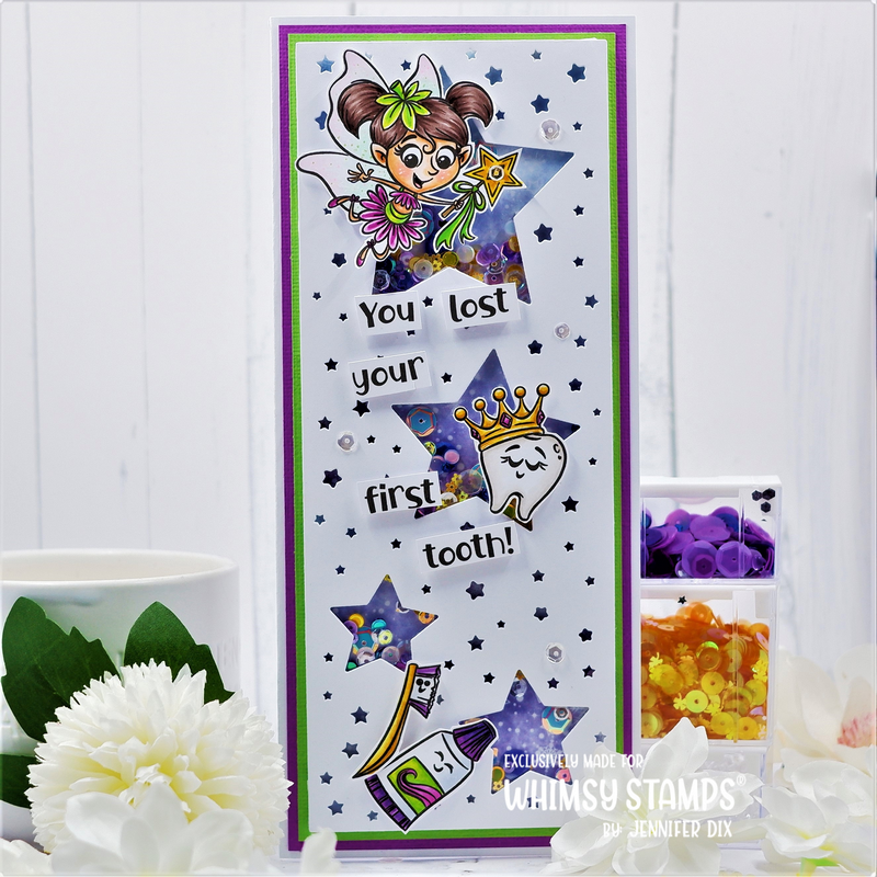 **NEW Tooth Fairy Clear Stamps - Whimsy Stamps