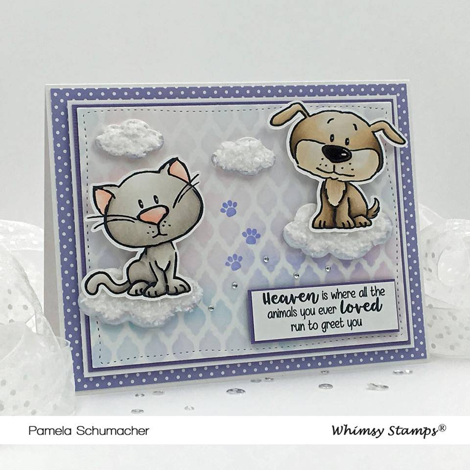 A Girl's Best Friend Clear Stamps - Whimsy Stamps