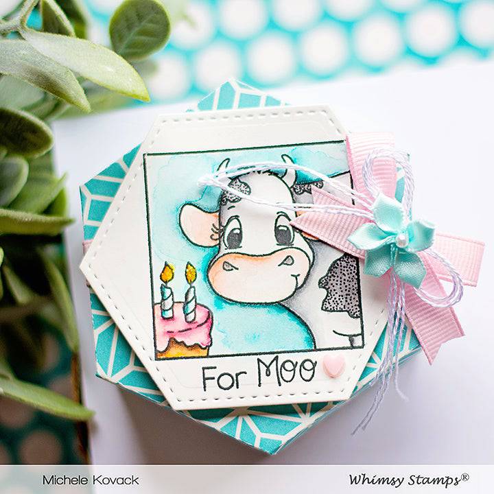 Nested Hexagon Die Set - Whimsy Stamps