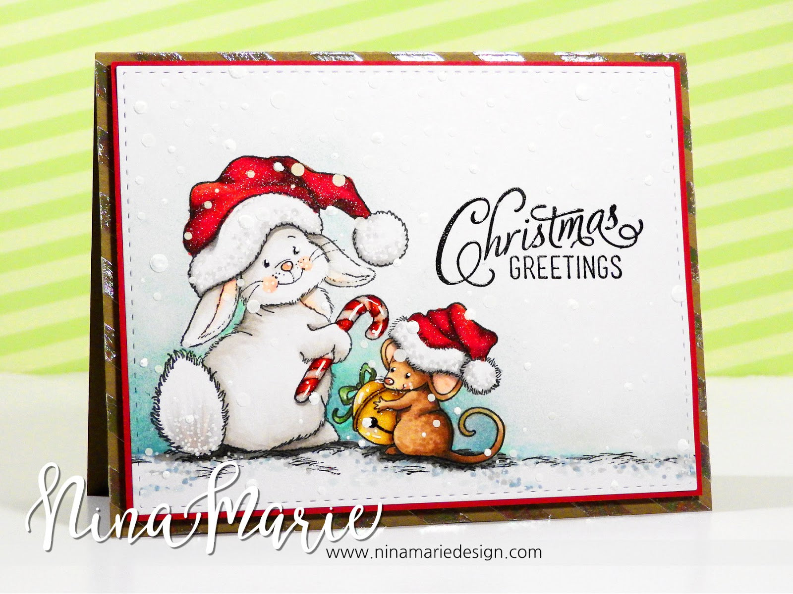 2 Christmas Tales - Digital Stamp - Whimsy Stamps