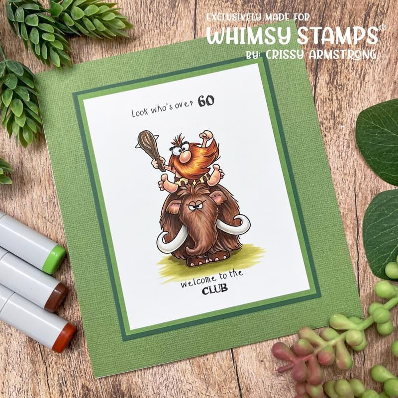 **NEW Ancient Days Club Clear Stamps - Whimsy Stamps