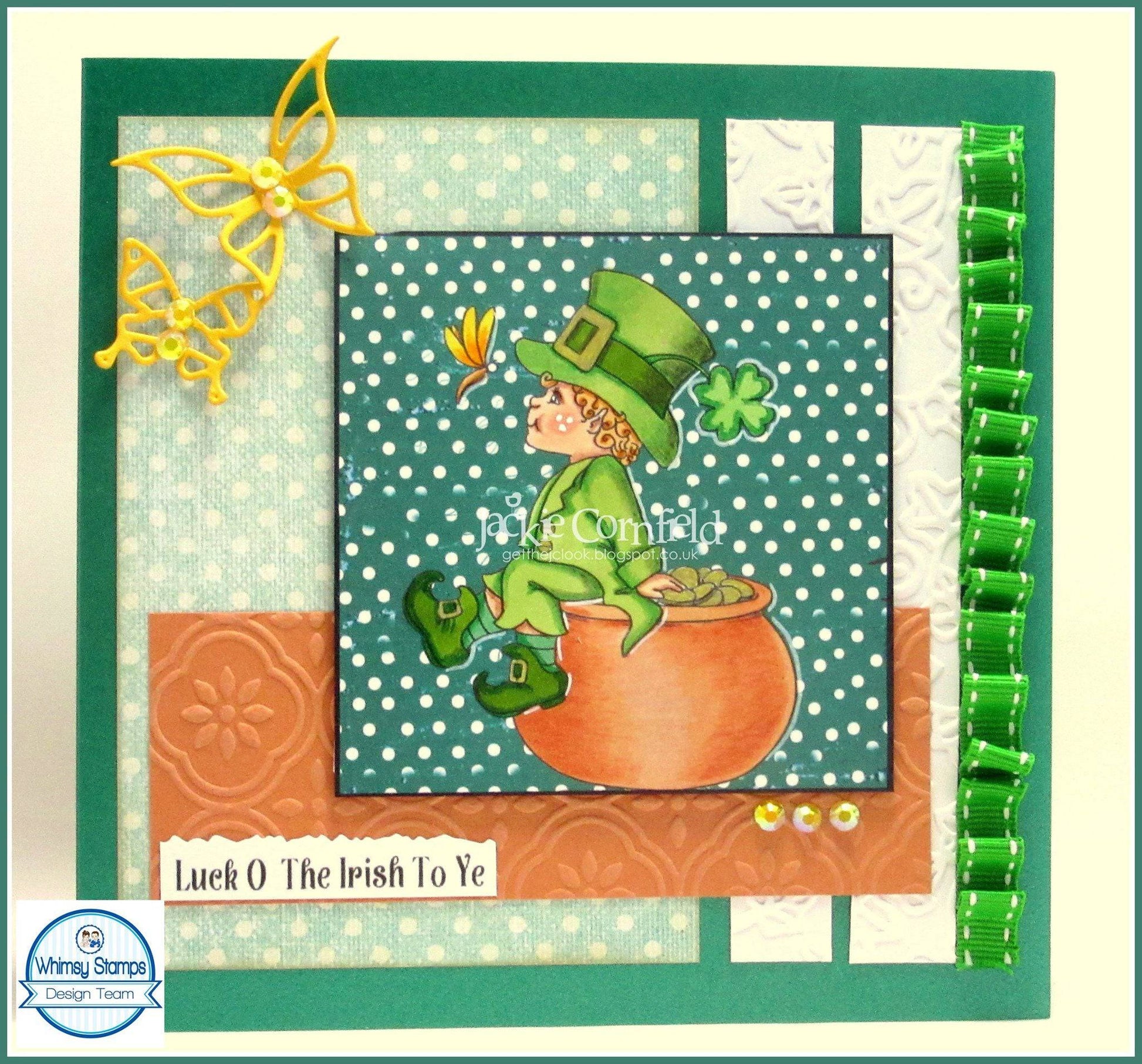 Little Leprechaun - Digital Stamp - Whimsy Stamps