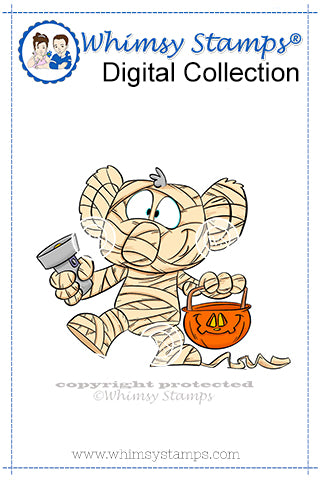 Koala Mummy - Digital Stamp Set - Whimsy Stamps