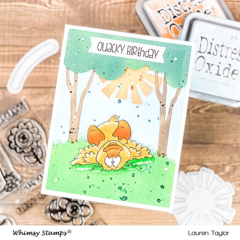 Lucky Ducky Clear Stamps - Whimsy Stamps