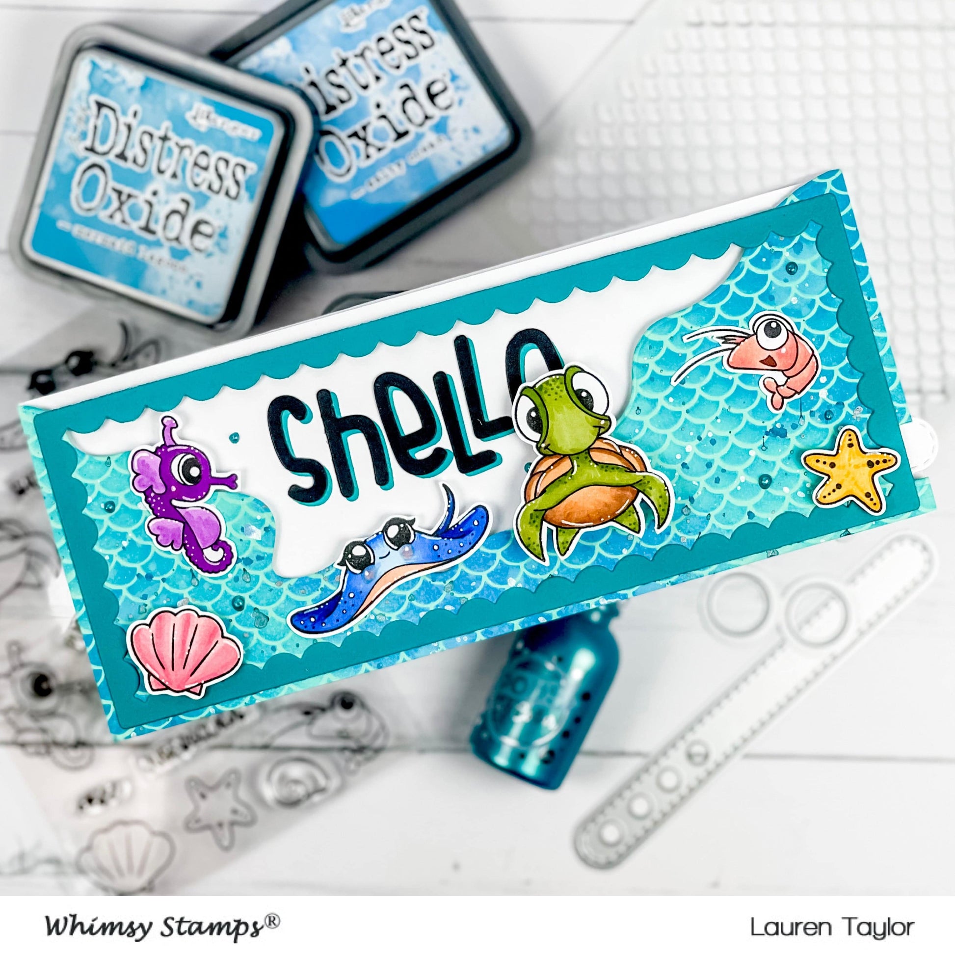 Under the Sea Clear Stamps - Whimsy Stamps