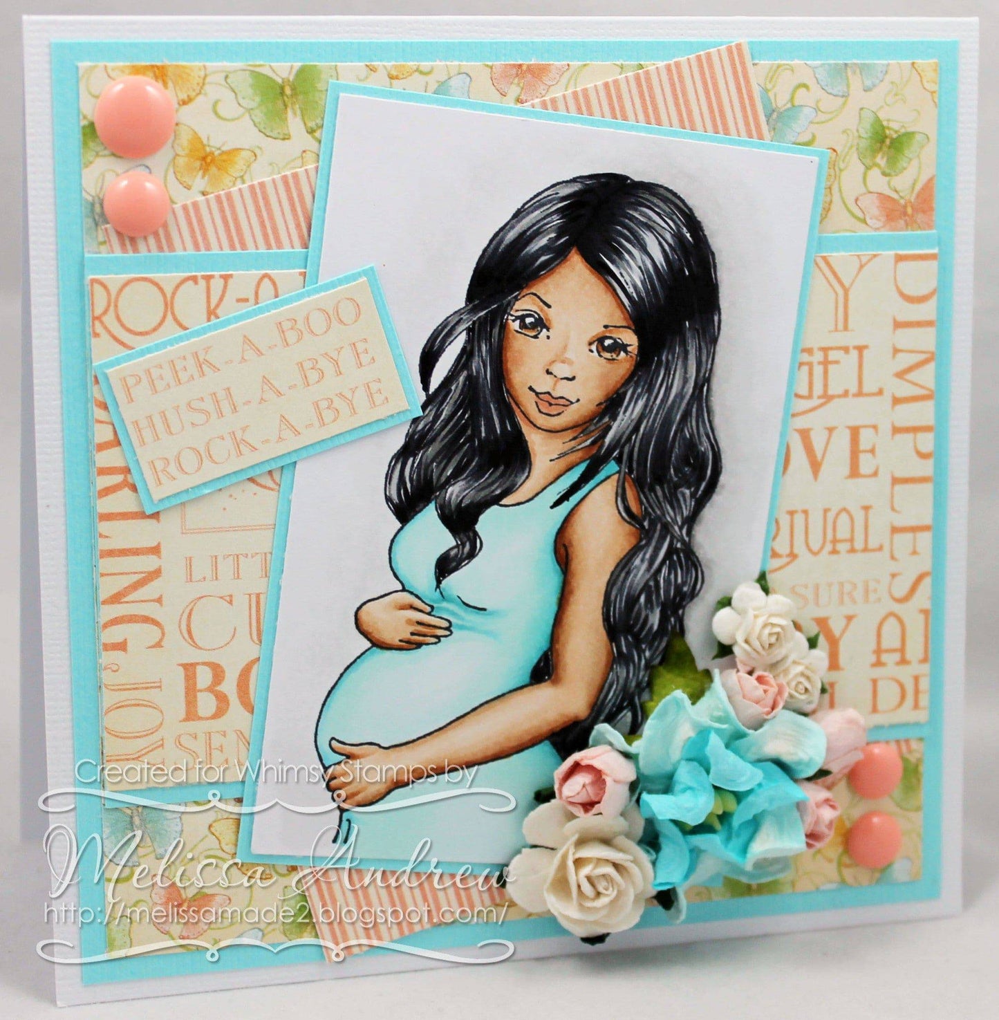 Pregnant and Loving It - Digital Stamp - Whimsy Stamps