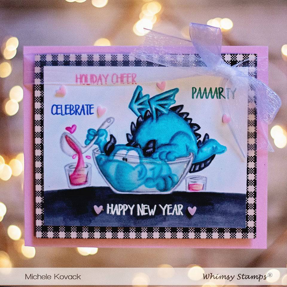 Dragon New Year Clear Stamps - Whimsy Stamps