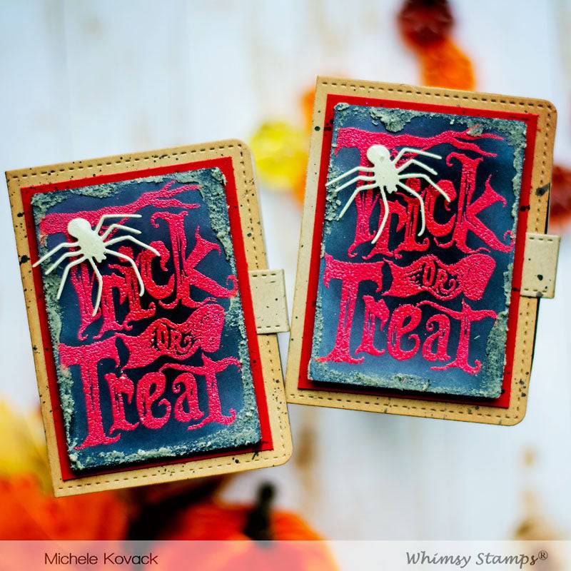 Trick or Treat House Clear Stamps - Whimsy Stamps