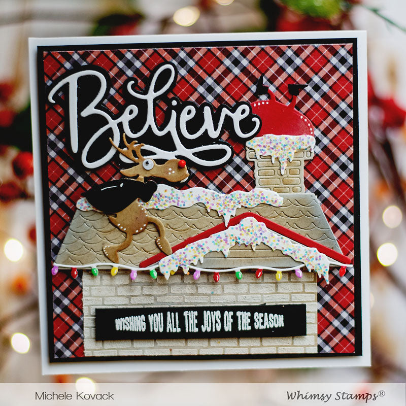 *NEW 6x6 Paper Pack - Christmas Eve - Whimsy Stamps