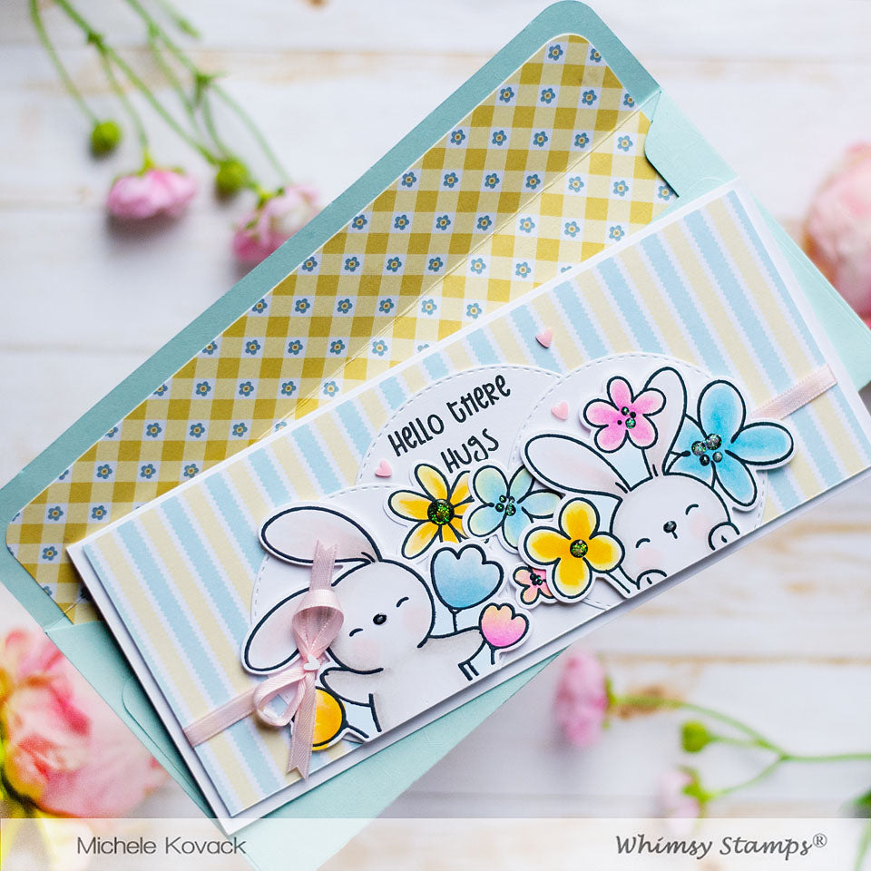 **NEW Slimline Envelope Builder Die Set - Whimsy Stamps