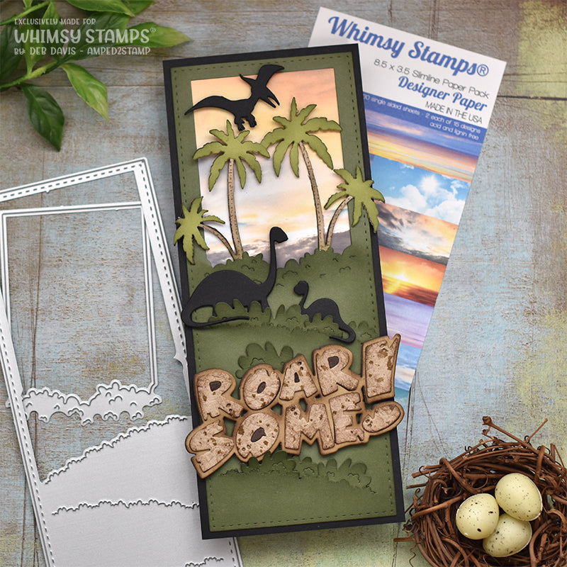 Build-an-Island Die Set - Whimsy Stamps