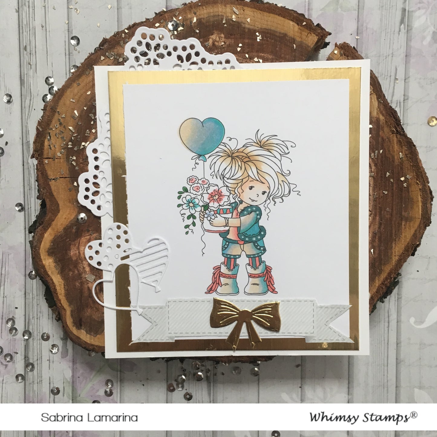 Amy - Digital Stamp - Whimsy Stamps