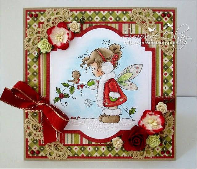 Winter Fairy - Digital Stamp - Whimsy Stamps