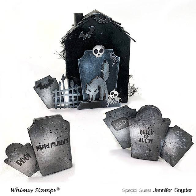 Build-a-Graveyard Die Set - Whimsy Stamps