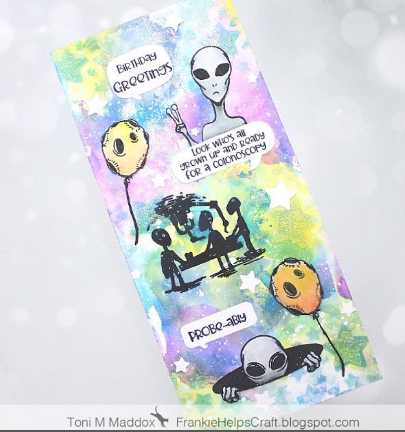 Black Hole Clear Stamps - Whimsy Stamps