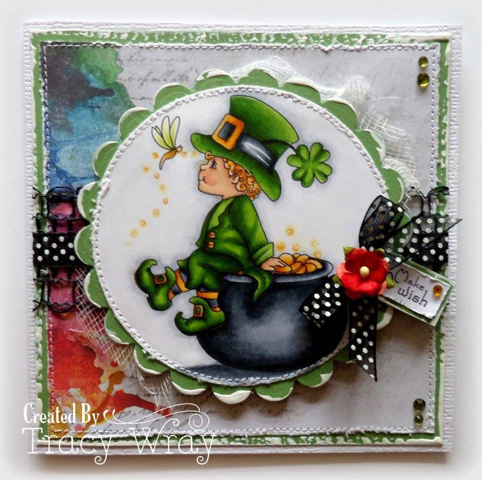 Little Leprechaun - Digital Stamp - Whimsy Stamps