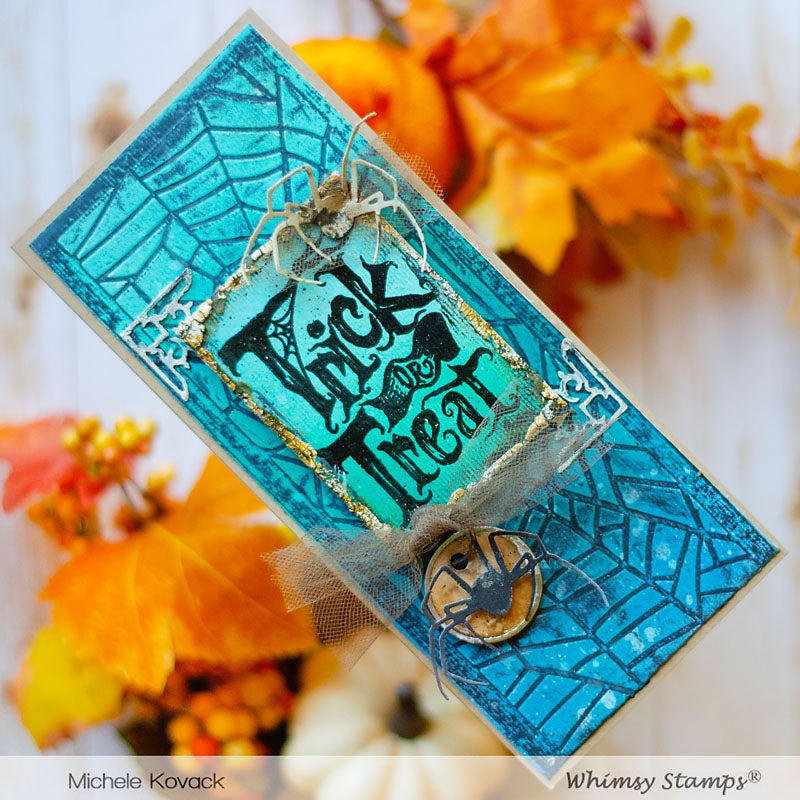 Trick or Treat House Clear Stamps - Whimsy Stamps